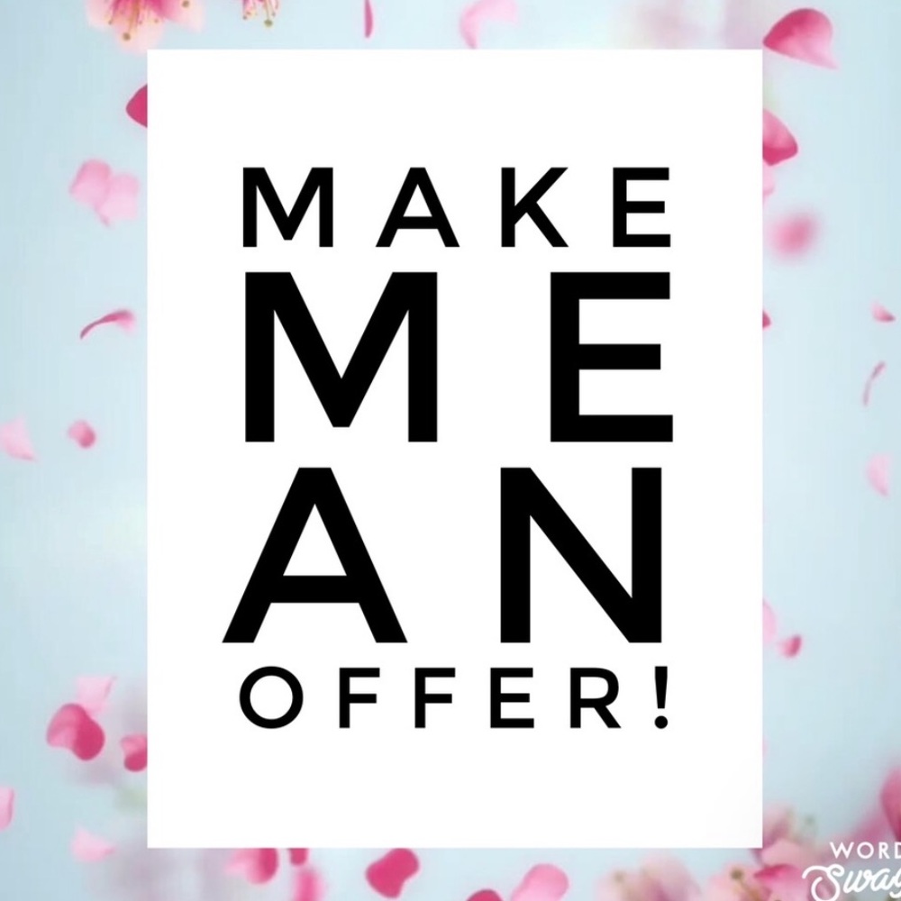 MAKE AN OFFER ON ANY ITEMS IN MY CLOSET ❤️